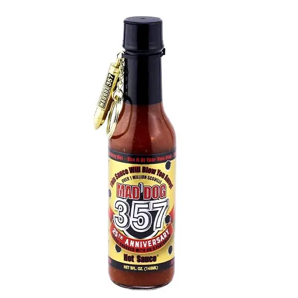 Mad Dog 357 Hot Sauce - Intense Heat! 5oz