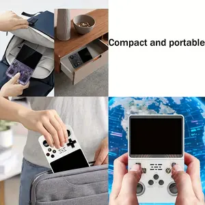 Portable Handheld Game Console R36s, 3D Joystick, 3.5 Inch IPS Display, Ideal Gift for Gamers, Large Capacity Battery, Compact Design, Handheld Gaming Console