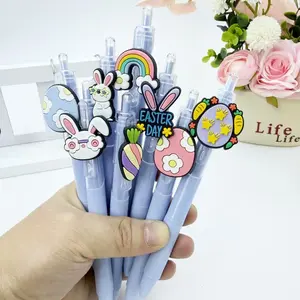 5/10 Rabbit Series Ballpoint Pens and Styluses, Smooth Writing & Durable Design, Portable for Valentine's Day, Easter, Classroom, Office Use, Holiday Gift Pen