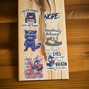 STICKERS with the HUNDPEN