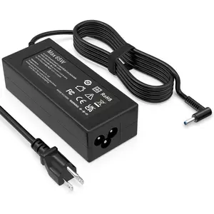 Replacement for 65W HP Laptop Charger Compatible with HP Pavilion X360 11 14 15 17,Envy 13 15 X360,Elitebook 840 G5,Probook 640 G2,Zbook 14u G4 G5,15-f111dx 15-f272wm 15-f278nr 15-r052nr