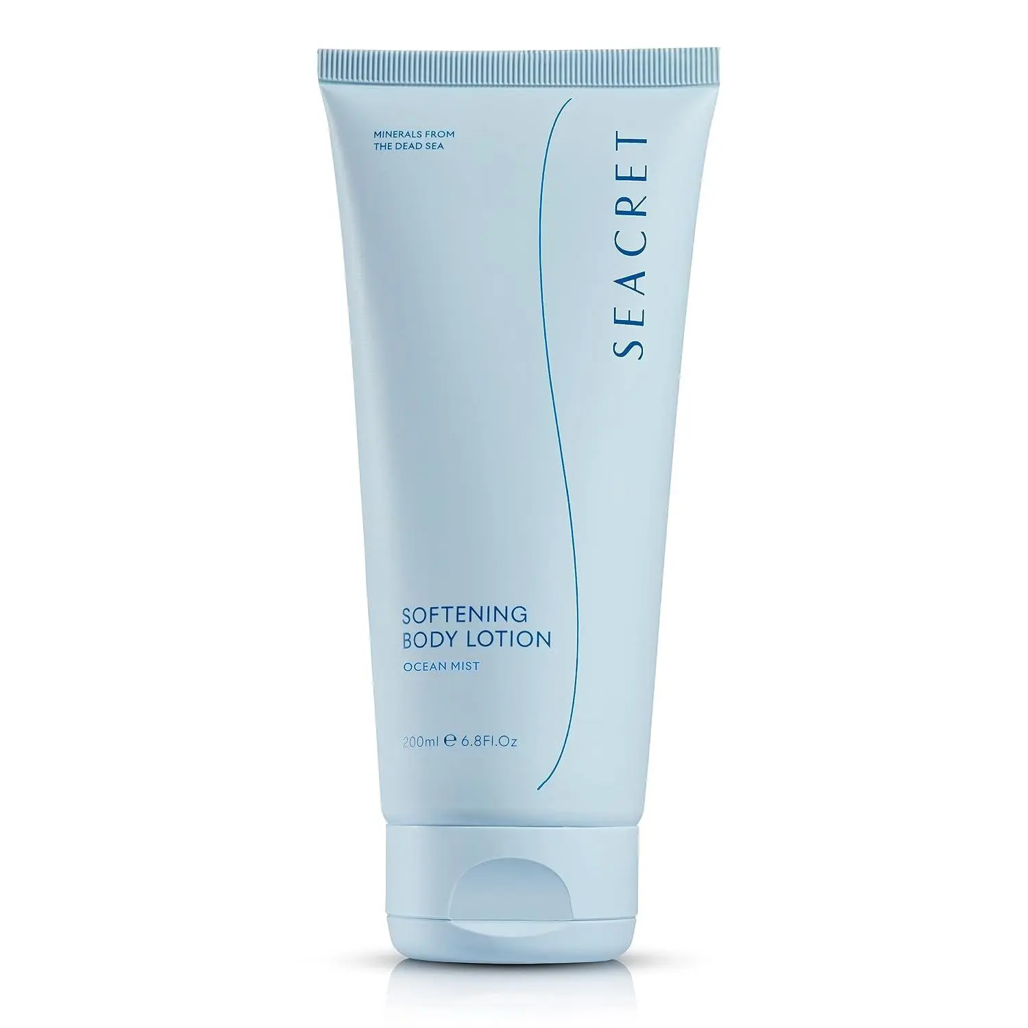 SEACRET Body Lotion for Dry Skin - Daily Moisturizing Lotion with Ceramide, Squalane, Shea Butter & Dead Sea Minerals, Fast-Absorbing Non-Greasy Formula, 6.8 Fl Oz / 200 ml