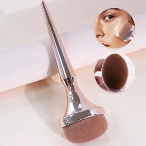 Foundation Brush, 1 Count Large Fluffy Multifunctional Makeup Brush, Makeup Tool For Women, Blending Brush, Contoured Foundation Brush