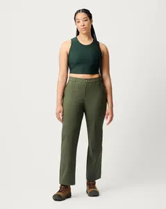 Trail Trousers 02 - High-Performance Women’s Hiking Pants - Olivine