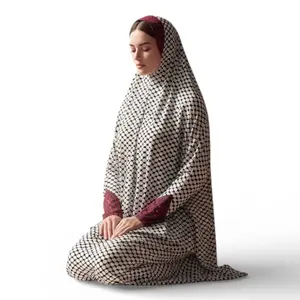 Prayer Clothing palestine style PR800 -  2 Pieces - ملابس صلاة بشكل الوشاح الفلسطيني