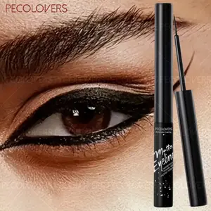 1 Pcs Colored Matte Dip Liquid Eyeliner, High Rendering Eye Line Cosmetic, Long-lasting, for All Eye Makeup Style, Y2K Style Eye Lines, For Daily Party Stage Use, Eyeliner Pen