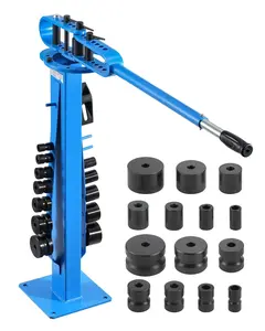 Manual Pipe Bender, 14 Die Tube Bender Kit, 200° Heavy-Duty Tube Bending Tool For Copper, Aluminum And Iron Pipes, Ideal For HVAC, Air Conditioning, Refrigeration, Auto Repair, Plumbing Projects