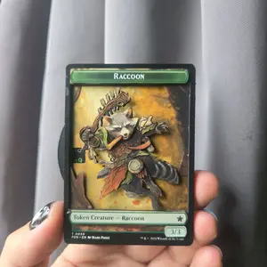 Racoon Shadowbox token counter