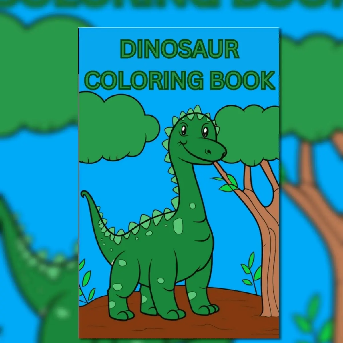 Dinosaur Color Book