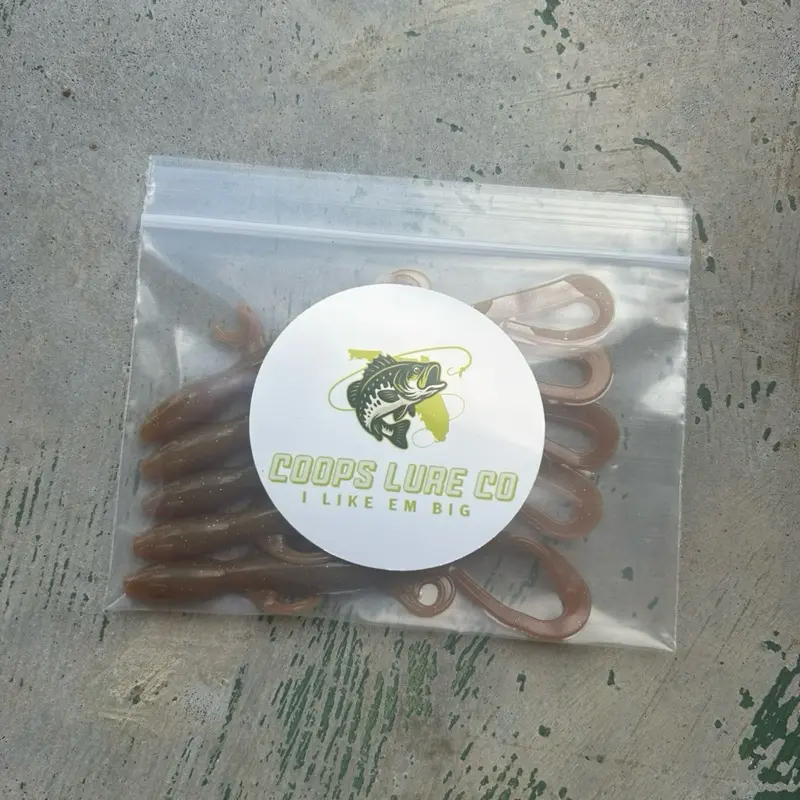 Soft Plastic Swamp Cabbage Lizard Fishing Lures