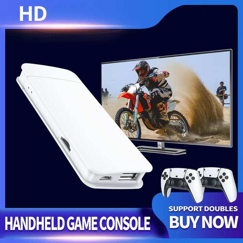 M15 Game Stick Mini TV Handheld Game Console 2.4G Wireless 20000+ Games 128G Storage 30000+ Retro Games HD Output Two-player for PS1