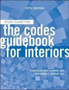 USED-The Codes Guidebook for Interiors, Study Guide by Sharon K. Harmon (Paperback)