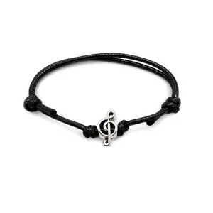 Treble Clef Music Bracelet