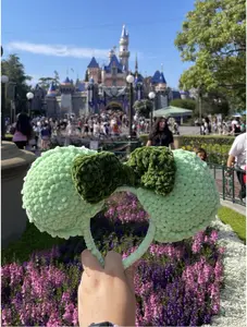 Handmade Crochet Mouse Ears- Peter Pan inspired