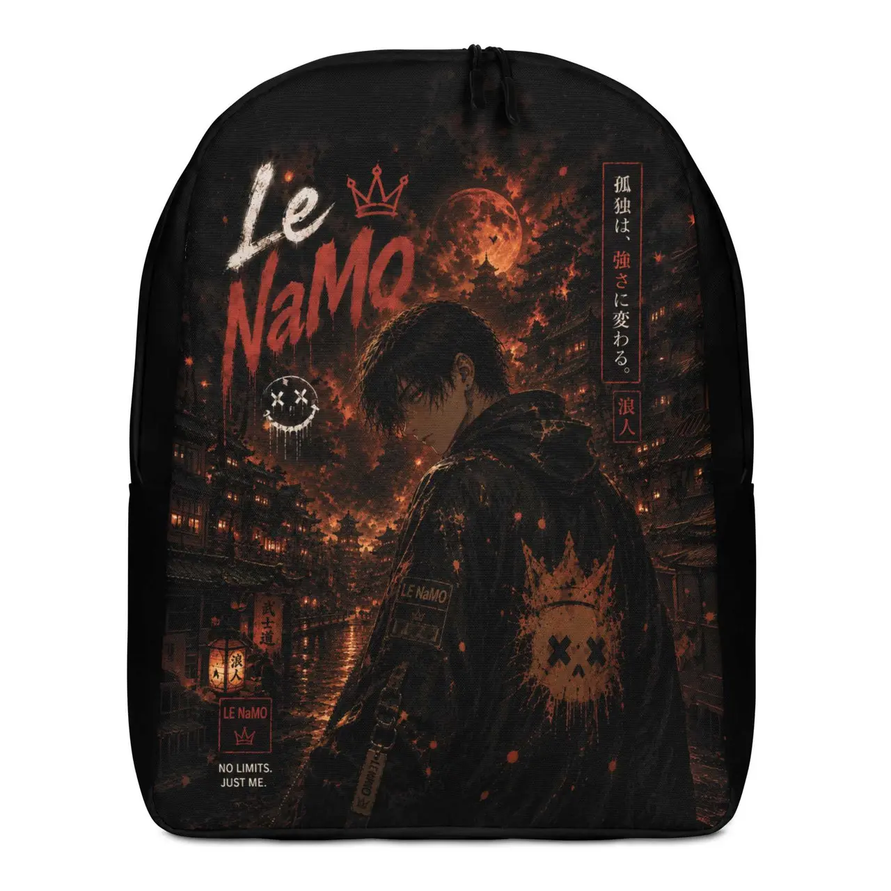 Le NaMo Inferno District Renegade Minimalist Backpack