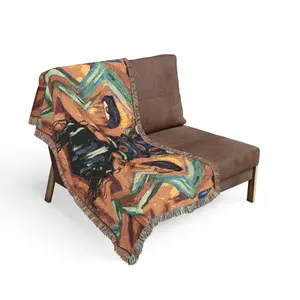 Arcos Painful Memories Blanket | Surreal Geometric Tapestry