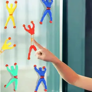 10pcs Random Color Wall Climbing Glue Toys, Fun Design Puzzle Toys, Home Atmosphere Toys, Office Entertainment, Educational Toy Set