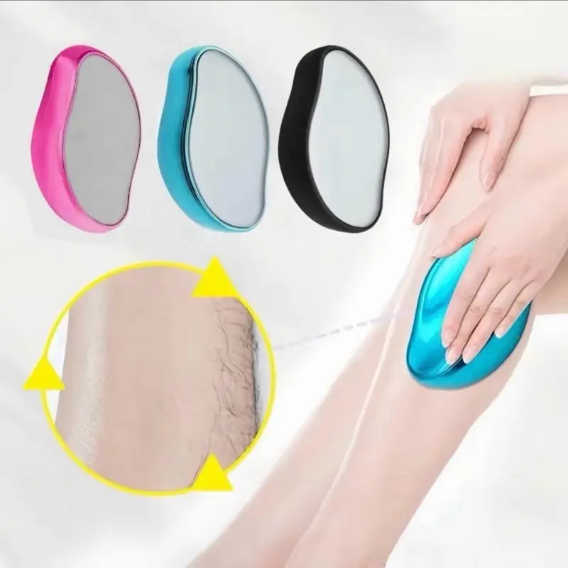Crystal Smooth Magic Hair Eraser Painless Effortless Hair Removal in Seconds Nano-Crystal Technology Waterproof Reusable Safe for All Genders