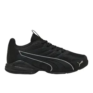 PUMA Mens Electro Lace Up Sneakers Shoes Casual - Black