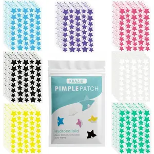 Khazix Star Acne Patches, Cute Star Design, Day & Night Wear, Flammable Aerosols No, Single Item