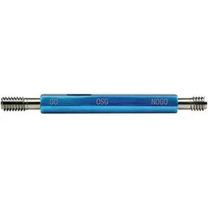 OSG USA, INC. Plug Thread Gage: 1/2-13 Thread, 2B Class, Double End, Go & No Go Handle Included 1500102500