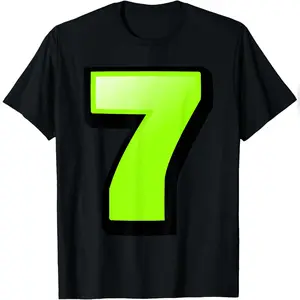 7 Number Six Seven 67 Gen Alpha Slang T Funny Meme Matching T-Shirt Comfy Everyday T-Shirt