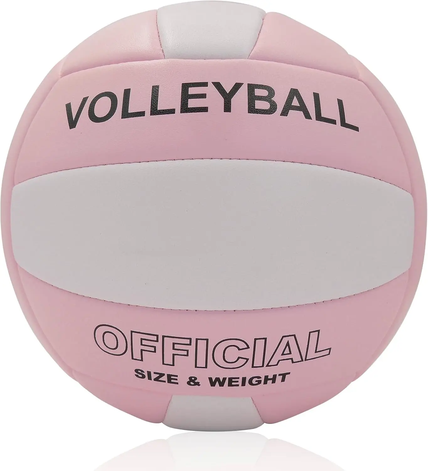Size 5 Volleyball, 18-Panel Soft TPU No-Sting Ball, Fade-Resistant, Leak-Proof, Vibrant Multi-Color, Suitable for Indoors Outdoors Venues, for Teens & Adults, Size 5 Ball
