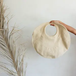 LOLA XL Round Crochet Handbag