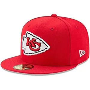 Men's New Era Red Kansas City Chiefs Super Bowl IV Pop Sweat 59FIFTY Fitted Hat
