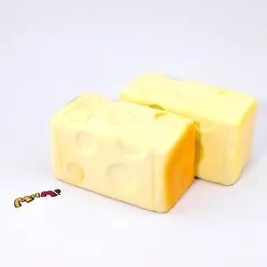 MHM Slow-Rebound Toy Series: Cheese Toast Sticks—thick and soft. These soft, elastic rubber toys are perfect for children; they make ideal gifts for birthdays and holidays, as well as excellent stress-relief toys.