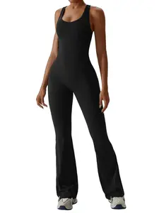 Quick-drying tight dance sports fitness clothing to lift the buttocks and abdomen micro one-piece yoga clothing