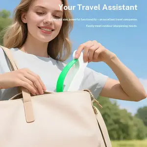 Portable Handheld Knife Sharpening Tool, Outdoor Scissors Sharpener, Tungsten Steel Blade Grinder, Essential Camping Gear Accessory