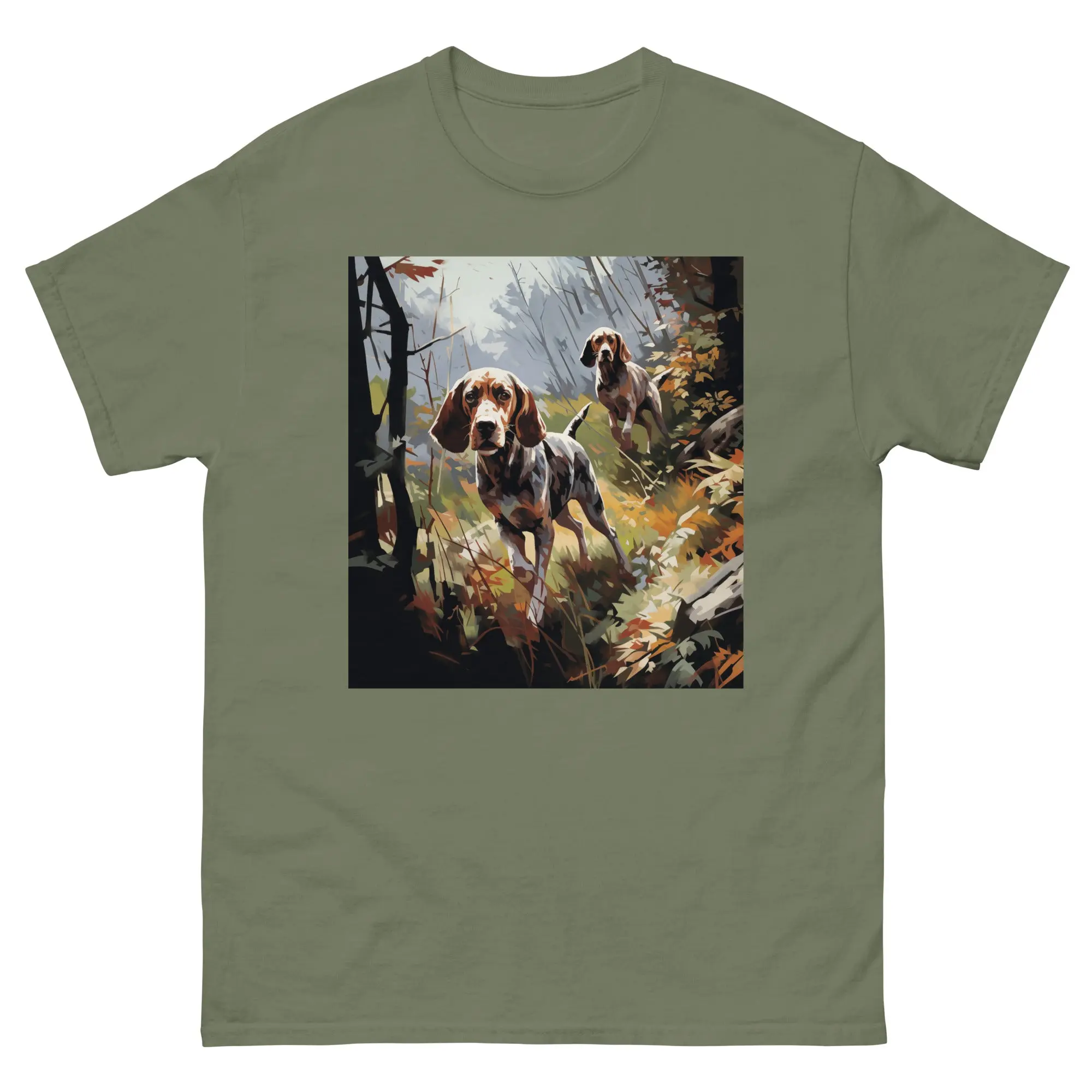 American English Coonhound classic tee