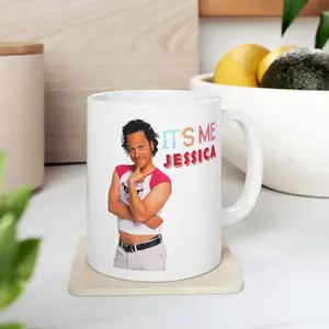 It's Me Jessica Jumbo Coffee Mug, Movie Fan Gift ver 1