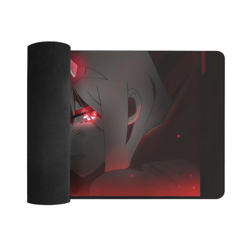 Zero Two Darling in The Franxx Elegant Desk Mat for Professional Office Environments - Sleek Design Enhances Appeal & Aesthetics
