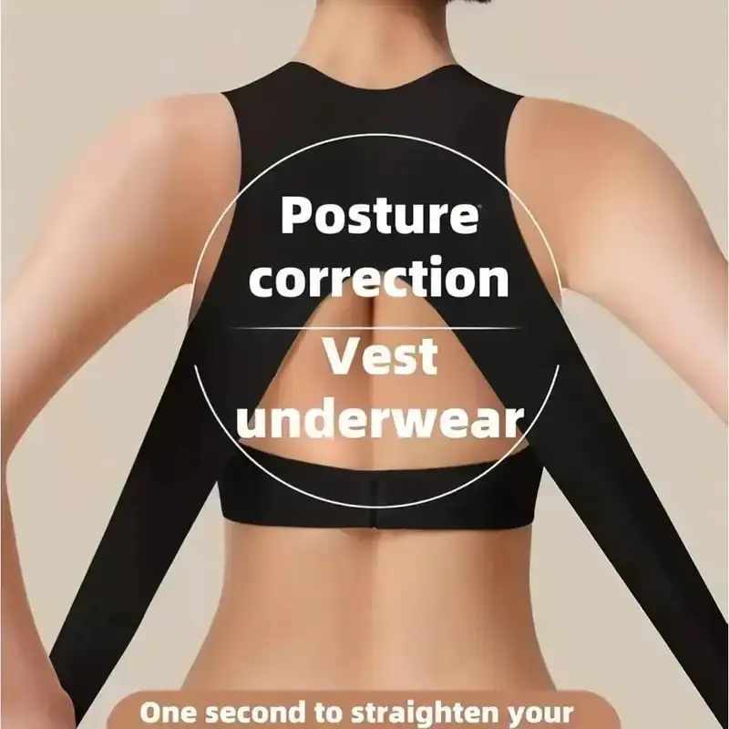 Shaping Posture Corrector Push-up Bra Women Seamless Wireless Underwear Front Button Bra Back Support Underwire Sport Bra Yoga