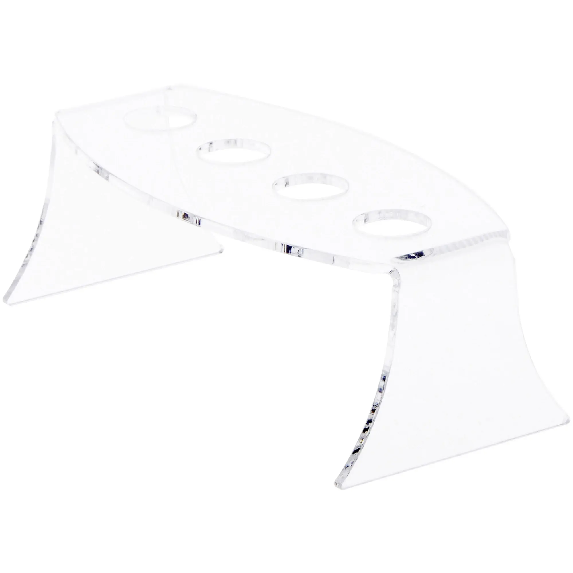 Plymor Clear Acrylic Wine Bottle Stopper Display Riser