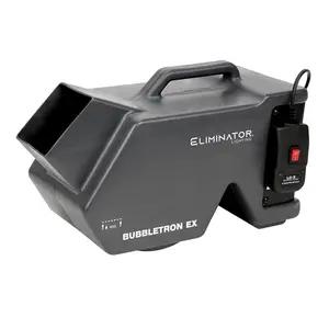 Eliminator Lighting BUBBLETRON EX Portable High Output Bubble Machine