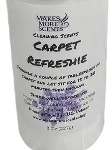 Makes More Scents Scented Perfume Baking Scent Household Carpet Refresher - Sugared Lemon Fragrance, 8 oz Shaker Jar