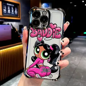 New Lovely Doll Bratz Phone Case Suitable for iPhone 17 16 15 14 13 12 11 Pro Max Plus - Anti-Drop Transparent Soft Back Cover,  Anime Style, Uv Printed, Injection Molded, Anime Fans