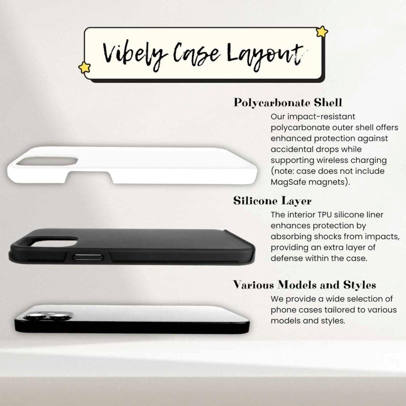 5 Styles R3d Bull Tough Phone Case, Energy Drink Racing Case Cover for iPhone 17 & more