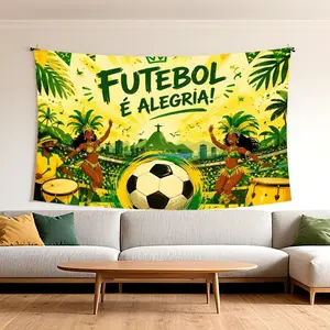 Sambas Football Theme tapestry