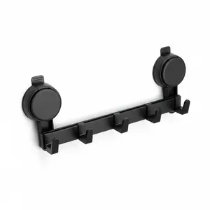 Over-the-Door Suction Cup Hook – Drill-Free & Removable, Strong Load-Bearing, Wall & Door Coat Rack for Bathroom & Entryway Storage