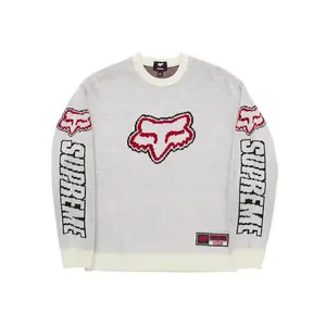 Supreme Fox Racing Sweater White (men) by StockX