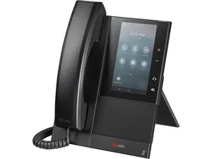 HP Poly CCX 505 IP Phone and PoE enabled, Desktop, Wall Mountable Phone - 2 x Network (RJ-45) | 82Z82AA