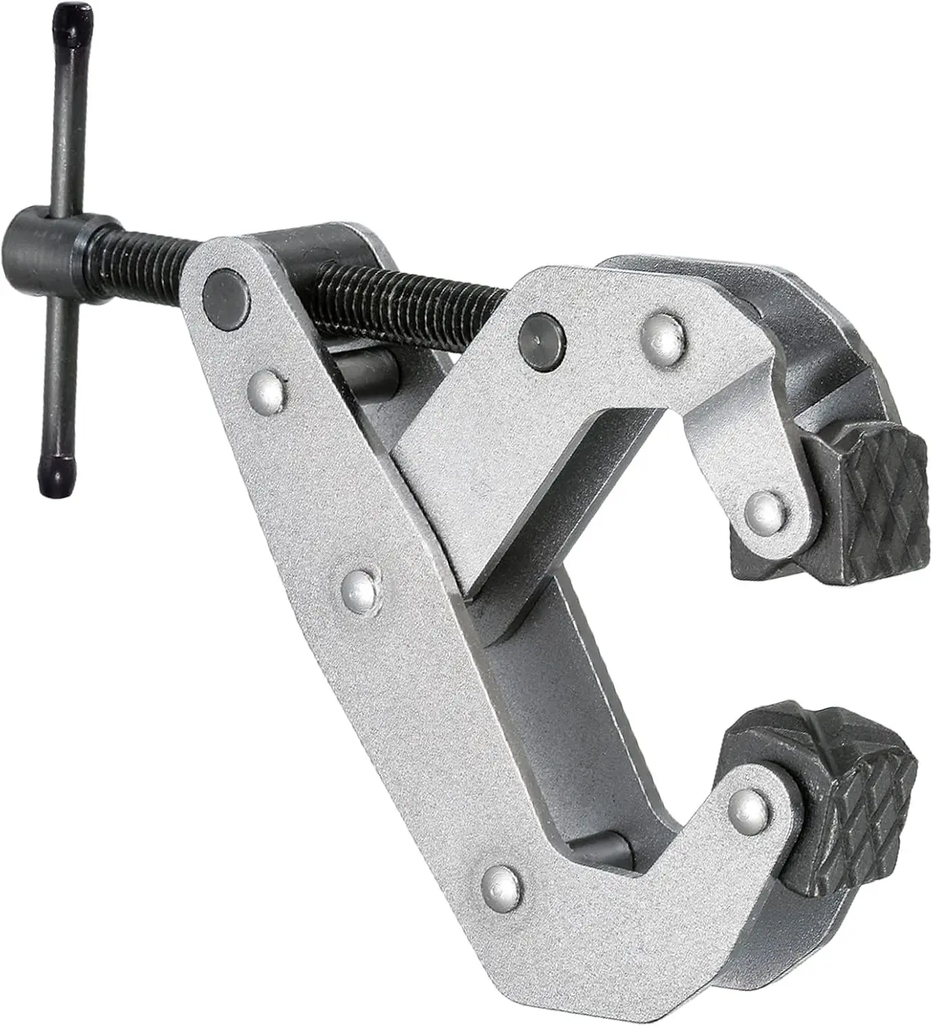 Cantilever No-Twist Deep Throat T-Handle Multi-Purpose Lever Clamp, CTC-1"