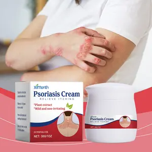 Ximonth Psoriasis Care Cream Relieves Skin Itching, Ringworm and Moisturizes Skin Care Cream
