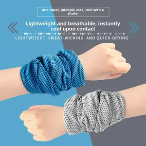 Summer sports sweat-absorbing wrist guard running cold wrist wipe sweat towel fitness unisex equipment breathable portable