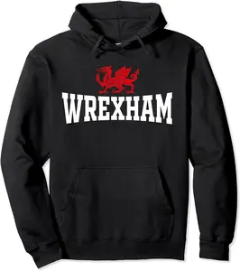 Wrexham Wales Red Dragon Wrecsam Pullover Hoodie
