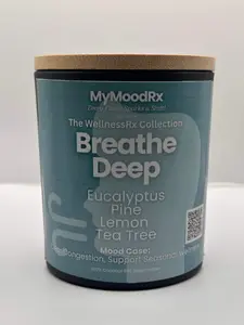 🔹 Breathe Deep MyMoodRx Wellness Candle
